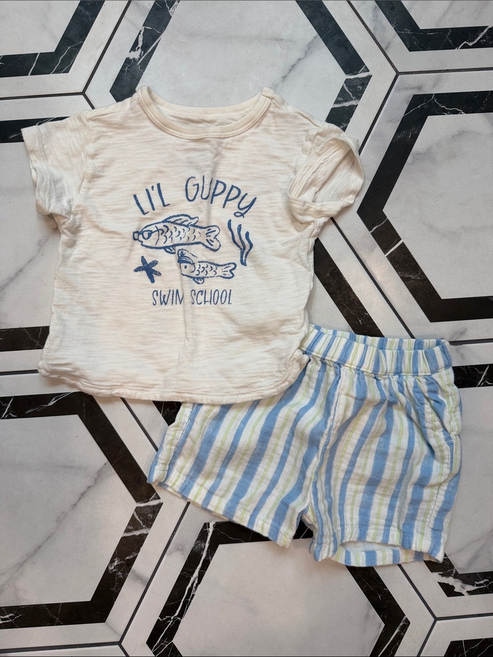 Little Guppy Swim School Outfit